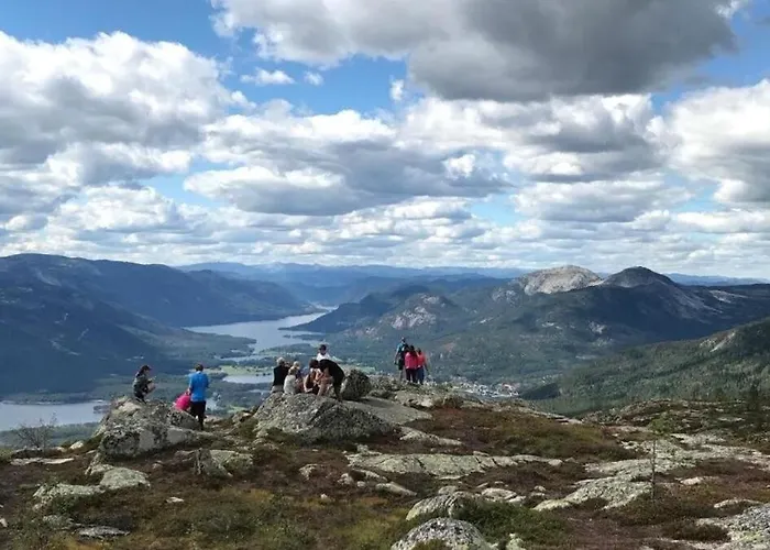 Modern Lakeside Jacuzzi And Sauna Up To 18 People * Vradal