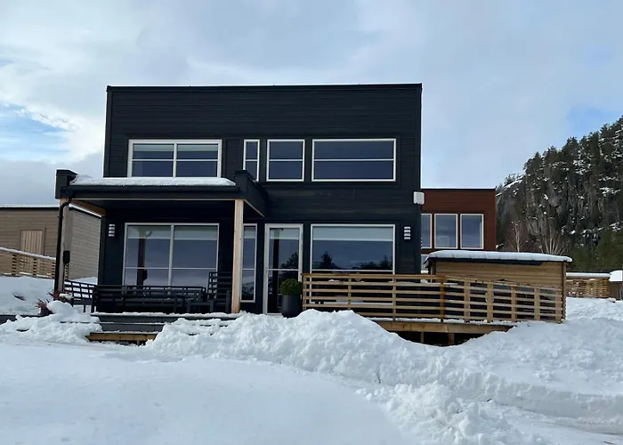 Modern Lakeside Jacuzzi And Sauna Up To 18 People * Vradal