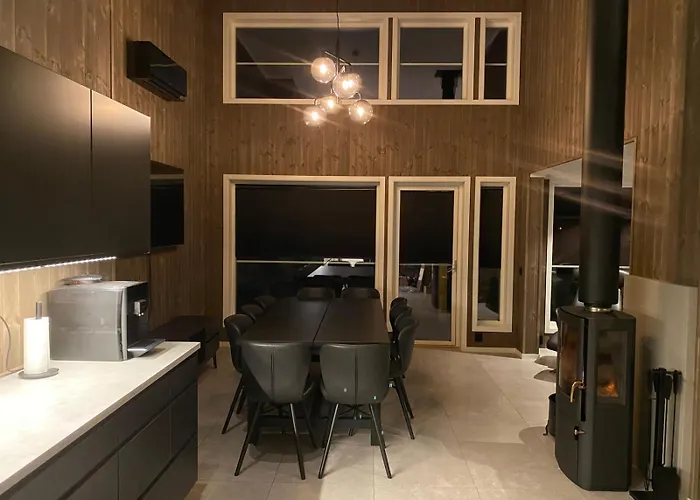 Holiday home Modern Lakeside Jacuzzi And Sauna Up To 18 People Vradal